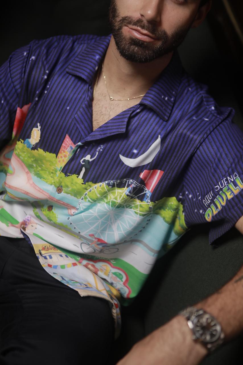 Camisa Print Luna del Río