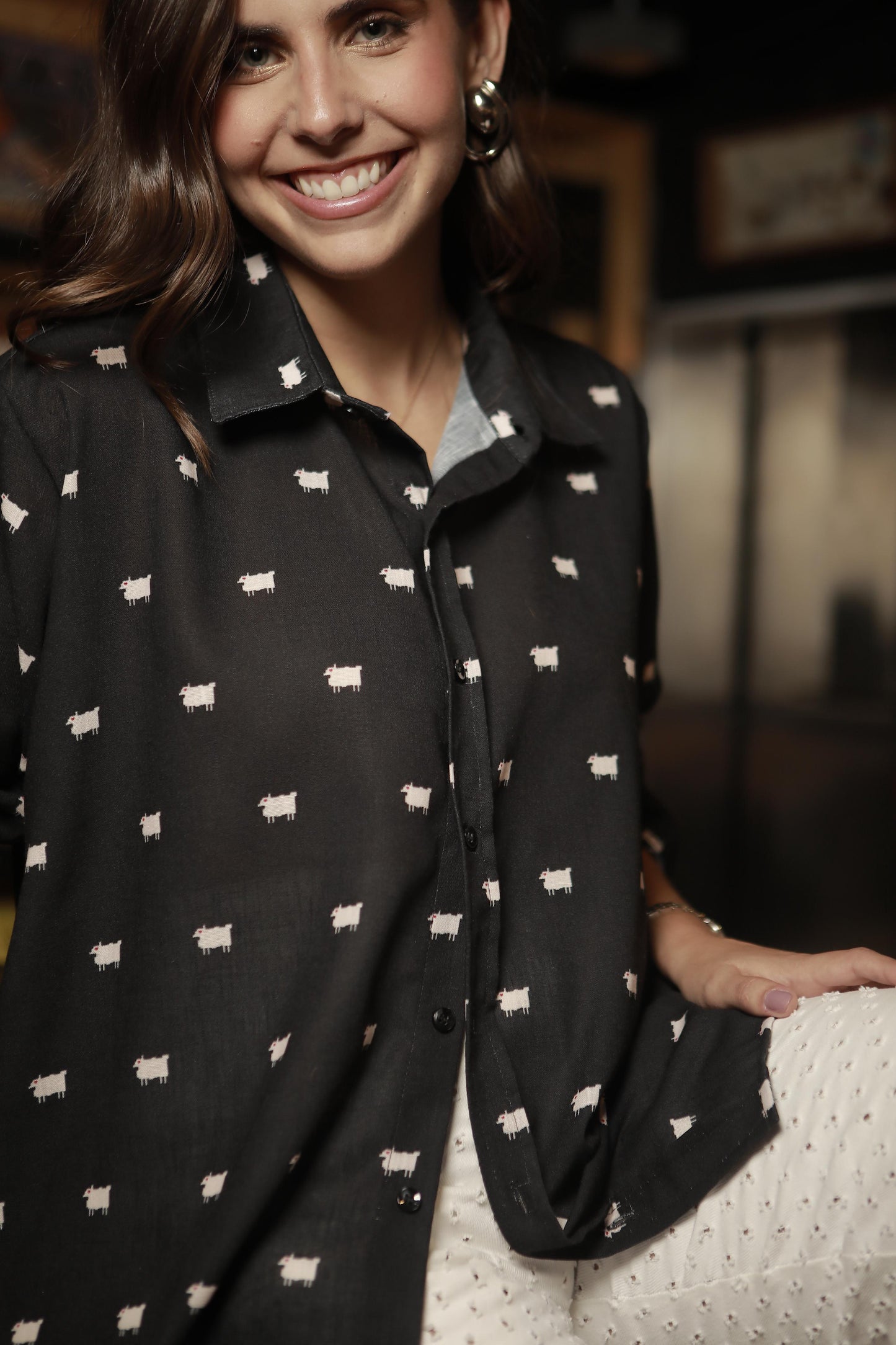 Camisa Gales Negra
