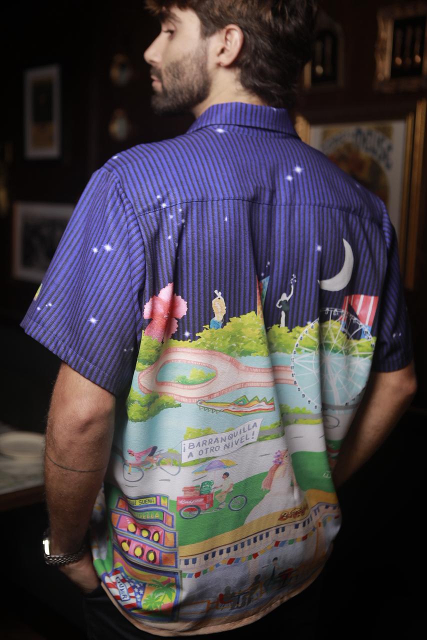 Camisa Print Luna del Río