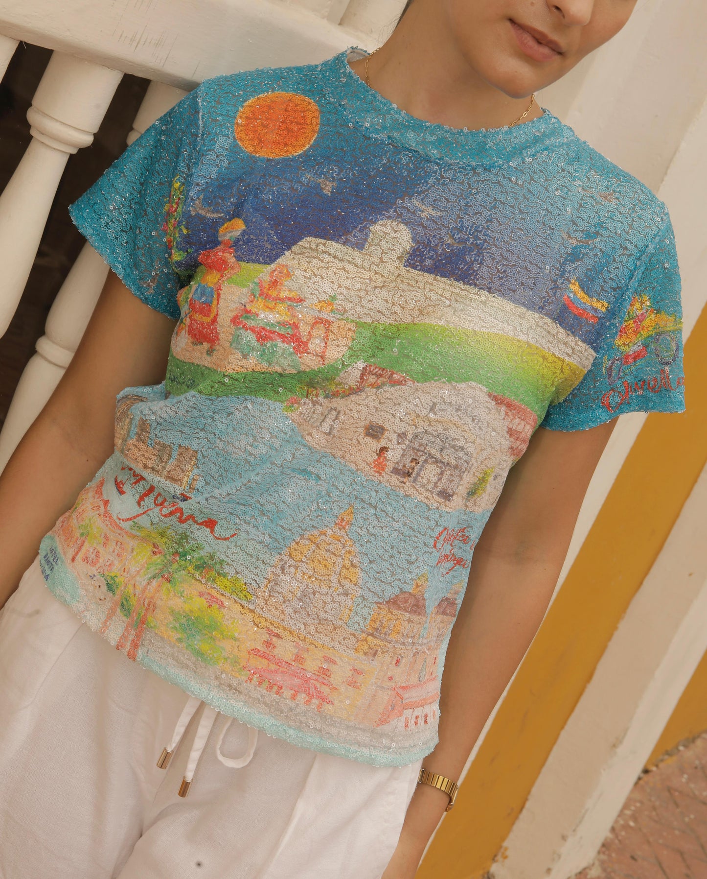 Blusa “Castillo Grande”